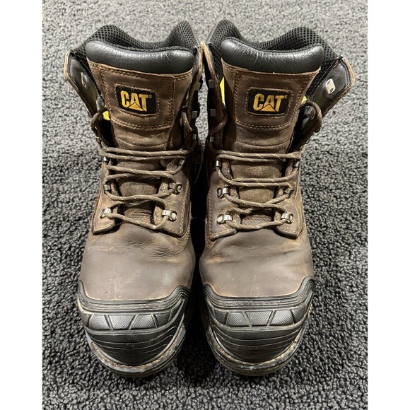 CATERPILLAR Mens Waterproof Composite Toe Work Boot Brown Size 13 P90991 main image 9